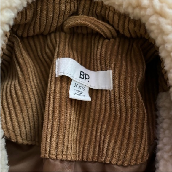 “BP- Women’s Sherpa and corduroy Pilots Jacket xxs” - Picture 2 of 4
